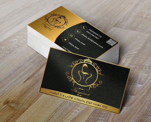 طراحی کارت ویزیت برای کسب و کار روسری